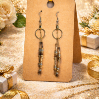 Dual Link Dangle Earrings