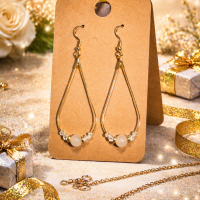 Teardrop Glow Earrings