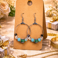 Rosebud Bangle Earrings